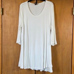 White Multiples shirt large